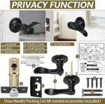 LEIFIDE Wave Handles Levers Privacy Door... - Image 6