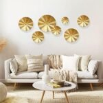 TEIPAI Gold Wall Decor for Living Room, 7PCS Gold ... - Image 7