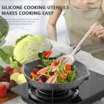 Silicone Cooking Utensils Set - 446°F Heat Resista... - Image 8