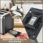 SEEDEEM Toaster 2 Slice, Stainless Toast... - Image 7