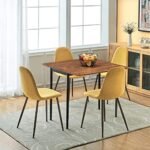 Dining Chairs Set of 4, Pre Assembled Fa... - Image 2