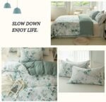 MILDLY Duvet Cover Leaf Pattern- 100% Wa... - Image 9