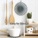 Set of 3 Silicone Trivet Mat - Hot Pot Holder Hot ... - Image 7