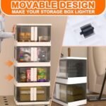 8.5 Gallon Storage Bins with Lids and Wh... - Image 5