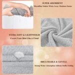 QZUnique Bath Wrap Towel with Straps Women Shower ... - Image 3