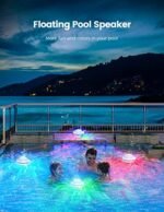 Floating Pool Speakers with Colorful LED... - Image 4