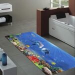 Blue Dolphin Ocean Print 17MM Thick Memo... - Image 5