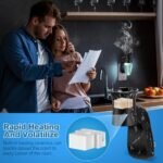 4 Pcs Wall Fragrance Plug with Night Lig... - Image 5