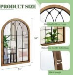 Arched Mirror, Farmhouse Arch Mirror Wal... - Image 4