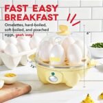 DASH Rapid Egg Cooker: 6 Egg Capacity Electric Egg... - Image 3