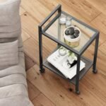 Waissdea 2-Tier Side Table，Mobile Side T... - Image 3