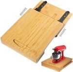 Bamboo Appliance Slider - Wooden Tray for Kitchen ... - Image 2