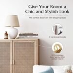 DESCRIBEE Set of 3-decorative books for ... - Image 7