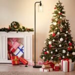Ziisee Industrial Floor Lamp with Glass ... - Image 3