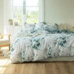 MILDLY Duvet Cover Leaf Pattern- 100% Wa... - Image 2