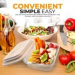 4 Pack Glass Food Storage Containers wit... - Image 6
