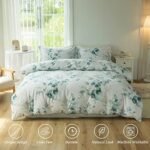 MILDLY Duvet Cover Leaf Pattern- 100% Wa... - Image 3