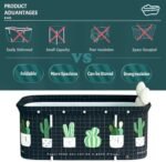 48 Inch Large Portable Foldable Bathtub,... - Image 5
