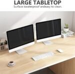 Computer Desk with Bookshelf and 3 Drawe... - Image 4