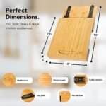 Bamboo Appliance Slider - Wooden Tray for Kitchen ... - Image 4