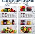 Clear Storage Bins With Lids, 4 Pack Pla... - Image 6