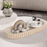 Wooden Decorative Dough Bowl for Home De... - Image 6