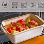 AmorArc Ceramic Baking Dish Set with Han... - Image 3