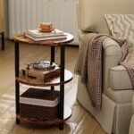 Frylr Small Round Side Table Set of 2,So... - Image 5