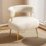Dewhut Mid Century Sherpa Boucle Accent ... - Image 2