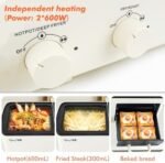 Newest 4 in 1 Breakfast Maker Station With Grill, ... - Image 4