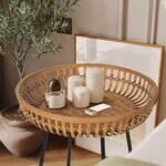 Oakrain Rattan Side Table Nesting Tables... - Image 6
