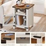 Nightstand with Charging Station, Framho... - Image 6