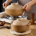 Ceramic Casserole Dish, Clay Pot, Earthe... - Image 3