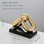 Gold Home Decor Ceramic Chai Decor, Coff... - Image 3