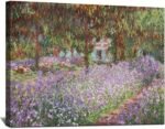 Irises in Monet's Garden, 1900 by Claude Monet Can... - Image 2