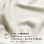 Bare Home Queen Sheet Set - Luxury 100% ... - Image 3