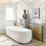 Bathroom Wall Art Decor Black and White Funny Anim... - Image 6