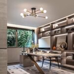 Mid Century Sputnik Chandelier, Modern S... - Image 4