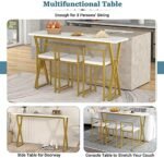 Modern 4-Piece Counter Height Extra Long... - Image 4