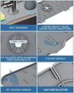 Kitchen Sink Splash Guard - Silicone Fau... - Image 6