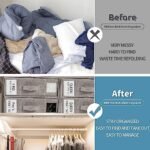 YUOROS Foldable Bed Sheet Set Organizer ... - Image 8