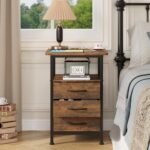 GYIIYUO Night Stand with 19'' Large Tabl... - Image 8