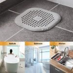 Hair Catcher,Square Hair Drain Cover for... - Image 7