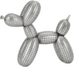 Artconal Unique Silver Balloon Dog Statu... - Image 2