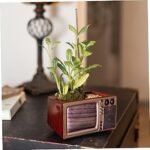 FONDOTIN Tv Flower Pot Plant Pots Outdoo... - Image 4