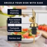 Home Hero 2 Pcs Olive Oil Dispenser Bottle - 350 m... - Image 5