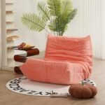 N&V Fireside Chair, Mid Century Armless ... - Image 2