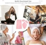 Towel Wrap Women Shower Robe Adjustable Closure Ba... - Image 7