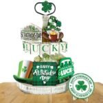 SENSEVEN St Patricks Day Tiered Tray Dec... - Image 3