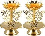 Diyas for Diwali Golden Handmade Oil Lam... - Image 2
